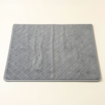 Stone Dell Bath Mat - Gray (synthetic illustration; no displayed measurements)