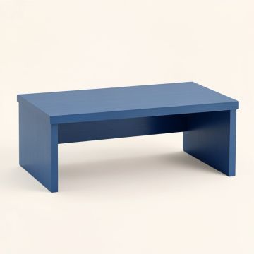 Oak Branch Desktop Monitor Riser - Blue (synthetic illustration; no displayed measurements)