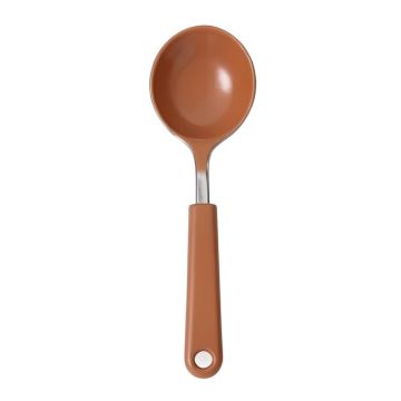 Sage Bend Cooking Spoon - Terracotta