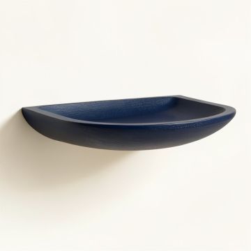 Field Falls Wall-Mounted Cat Perch - Navy (synthetic illustration; no displayed measurements)