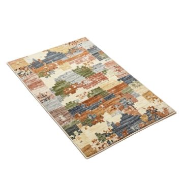 Absalon Abstract Tufted Multicolor Area Rug