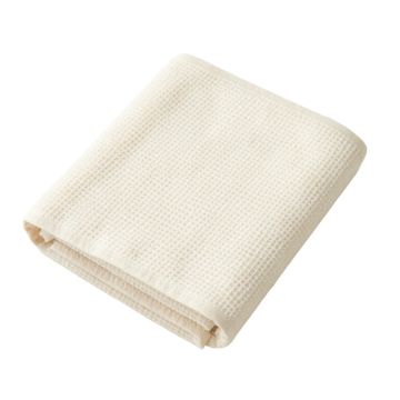Hazel Branch Bath Towel - Cream