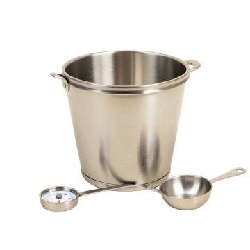 Deluxe Bucket , Ladle , Thermometer Set