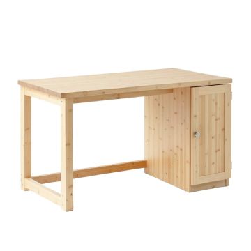 Hazel Bridge Empty Workshop Workbench - Ivory