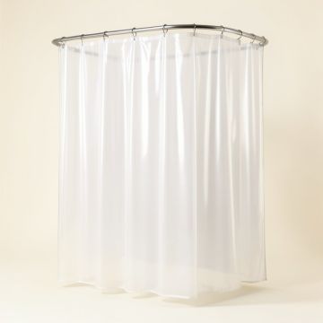 Woolley Vinyl Single Shower Curtain (synthetic illustration; no displayed measurements)