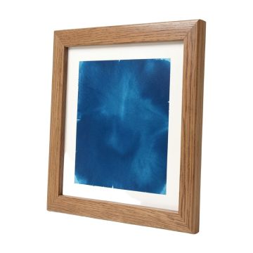 Cyanotype No.1 By Renee W. Stramel - Picture Frame Photograph Print On Paper