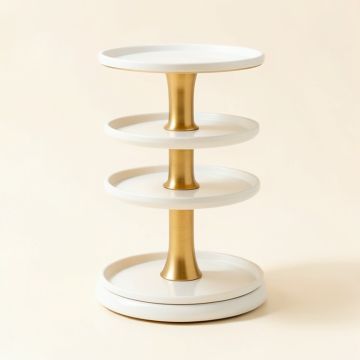 Dealba Round Multi-Tiered Plant Stand (synthetic illustration; no displayed measurements)