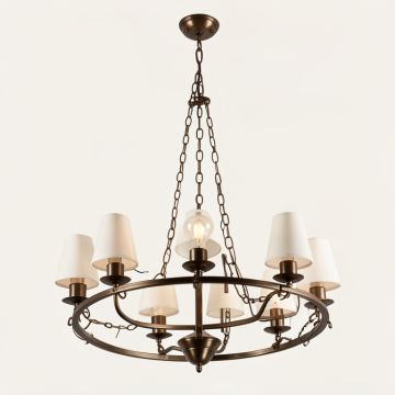 Littleville 9-Light Shaded Chandelier Tiered Chandelier (synthetic illustration; no displayed measurements)