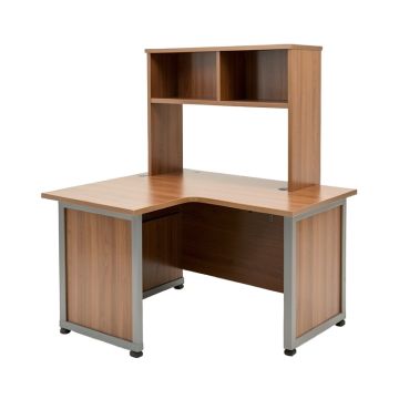 Masala Reversible L-Shape Executive Desk With Hutch (synthetic illustration; no displayed measurements)