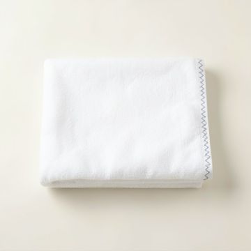 Holly Dell Bath Towel - White (synthetic illustration; no displayed measurements)