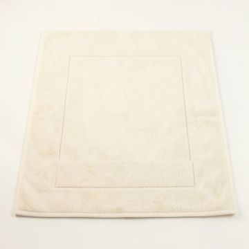 Shore Branch Bath Mat - Cream (synthetic illustration; no displayed measurements)