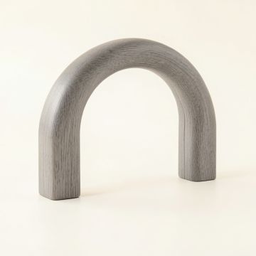 Brook Bend Cabinet Handle Without Packaging - Gray (synthetic illustration; no displayed measurements)