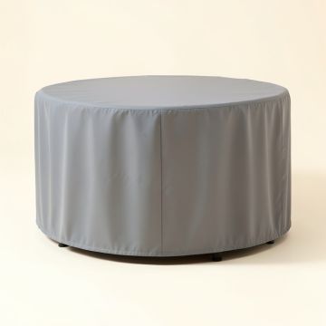 Titanium Shield Outdoor Round Water Resistant Patio Dining Set Cover (synthetic illustration; no displayed measurements)