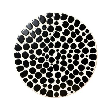 Retro 0.74 '' X 0.74 '' Porcelain Penny Round Mosaic Wall & Floor Tile