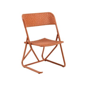 Slate Canyon Folding Outdoor Chair - Terracotta