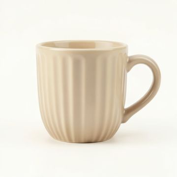 Hazel Canyon Ceramic Mug - Beige (synthetic illustration; no displayed measurements)