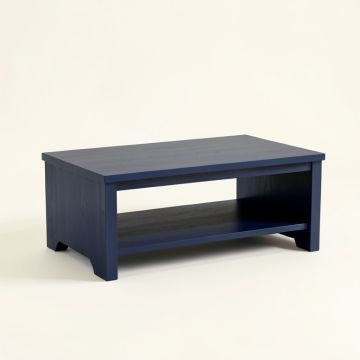 Summit Arc Coffee Table - Navy (synthetic illustration; no displayed measurements)