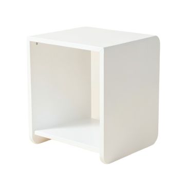 Birch Branch Side Table - White