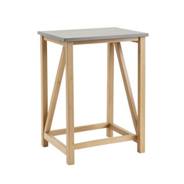 Olive Branch Freestanding Laundry Folding Counter - Gray