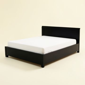 Trent Solid Wood Low Profile Platform Bed (synthetic illustration; no displayed measurements)