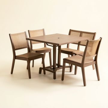 Delway 5 Piece Bistro Set (synthetic illustration; no displayed measurements)