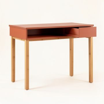 Slate Brook Writing Desk - Terracotta (synthetic illustration; no displayed measurements)