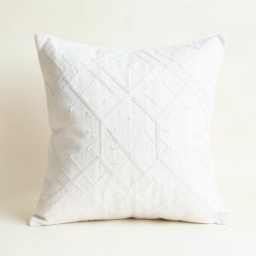 Alder Bridge Filled Accent Pillow - White (synthetic illustration; no displayed measurements)