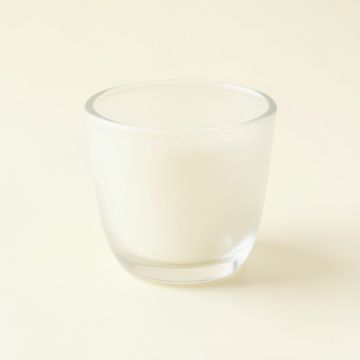 Shore Bluff Empty Candle Holder - White (synthetic illustration; no displayed measurements)