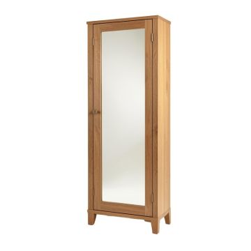 Free Standing Jewelry Armoire With Mirror