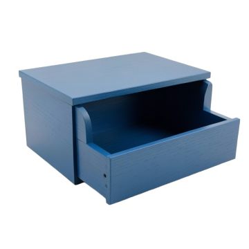 Willow Arc Small-Parts Storage Drawer Cabinet - Blue