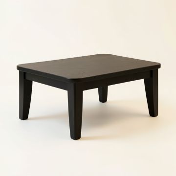 Brook Crest Coffee Table - Black (synthetic illustration; no displayed measurements)