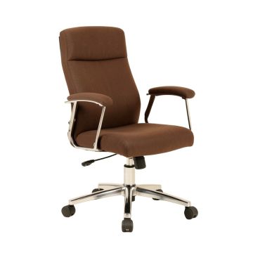 Office Chair Work Beauty Salon Chair Brown
