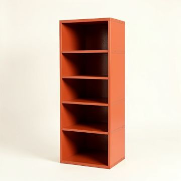 Pine Dale Narrow Cubby Tower - Terracotta (synthetic illustration; no displayed measurements)