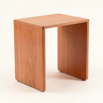 Elm Crossing Side Table - Terracotta (synthetic illustration; no displayed measurements)