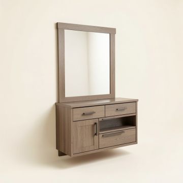 Phoebe Drilling Wall Mount 36 '' Single Bathroom Vanity Set With Handles (synthetic illustration; no displayed measurements)