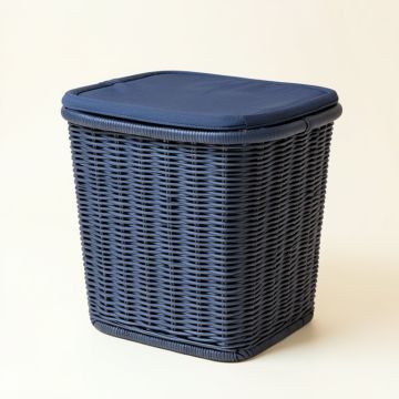 Sage Canyon Laundry Hamper - Navy (synthetic illustration; no displayed measurements)
