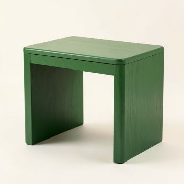 Field Branch Side Table - Green (synthetic illustration; no displayed measurements)