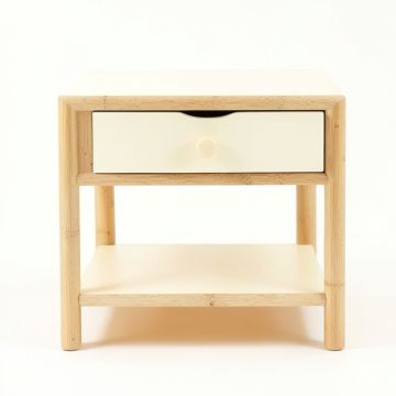 Lake Brook Nightstand - Cream (synthetic illustration; no displayed measurements)
