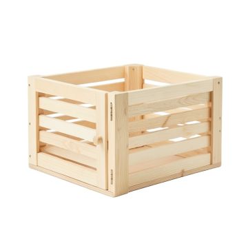 Cliff Branch Empty Furniture-Style Pet Crate - Ivory