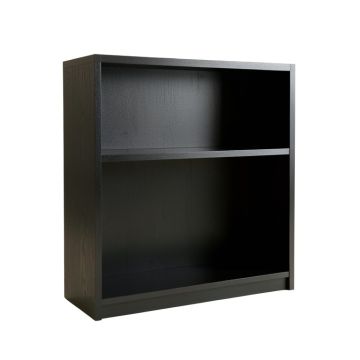 Brook Field Freestanding Bookcase - Black