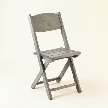 Dawn Bluff Folding Outdoor Chair - Gray (synthetic illustration; no displayed measurements)