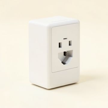 Smart Socket With Usb Port (synthetic illustration; no displayed measurements)