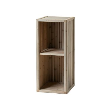 Vale Bridge Narrow Cubby Tower - Gray