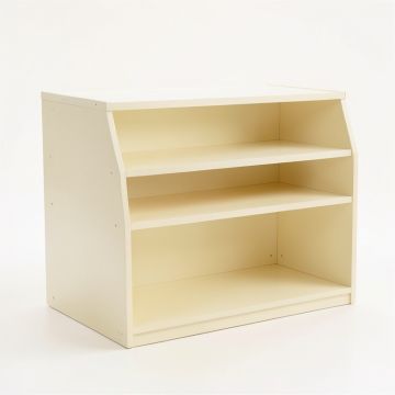 Dawn Dell Desktop Shelving Unit - Cream (synthetic illustration; no displayed measurements)