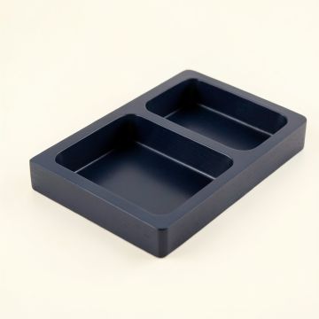Bay Branch Empty Pantry Drawer Organizer Insert - Navy (synthetic illustration; no displayed measurements)