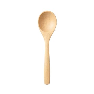 Laurel Arc Cooking Spoon - Beige (synthetic illustration; no displayed measurements)