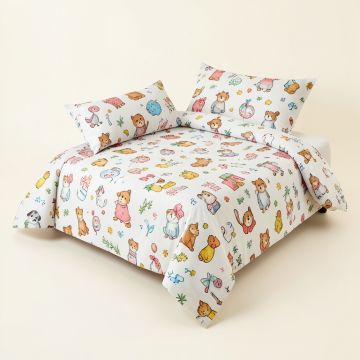 Harper 4 Piece Crib Bedding Set (synthetic illustration; no displayed measurements)