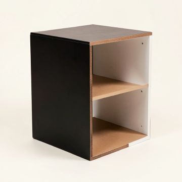 Bolan Eco 12.6 '' H X 13.4 '' W Stackable Storage Cube Bookcase (synthetic illustration; no displayed measurements)