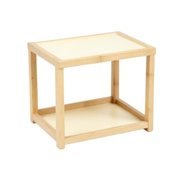 Sage Branch Empty Coffee-Station Organizer - Cream