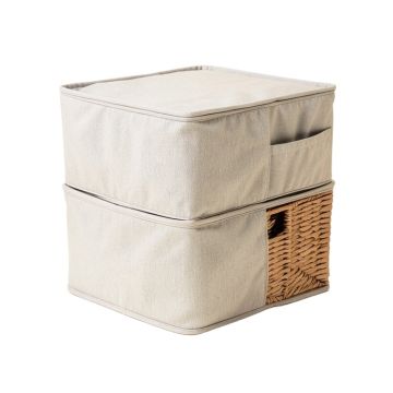 Folding Laundry Hamper And Basket Set